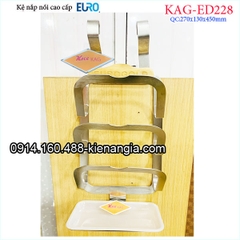 Giá treo nắp nồi bằng inox EUROGOLD KAG-ED228