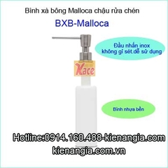 Bình xà bông chậu rửa chén BXB-Malloca