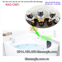 Bộ chia nước bồn tắm massage KAG-CN01