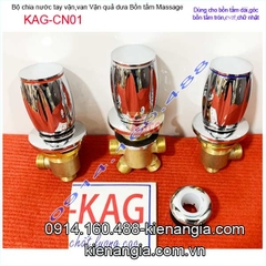 Bộ chia nước bồn tắm massage KAG-CN01