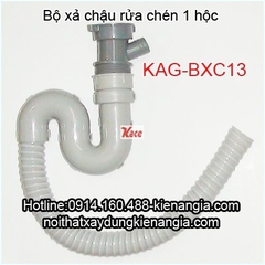 Bộ xả chậu rửa chén 1 hộc KAG-BXC13