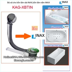 Bộ xả cho bồn tắm Inax KAG-XBTIN