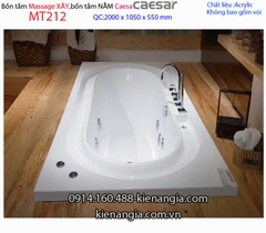 Bồn dài xây Caesarbồn nằm 2 mét massage Caesar-MT212