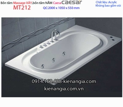 Bồn dài xây Caesarbồn nằm 2 mét massage Caesar-MT212