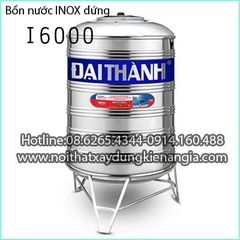 Bồn nước đứng INOX ĐẠI THÀNH I6000