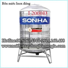 Bồn nước inox đứng Sơn Hà I 2000Đ