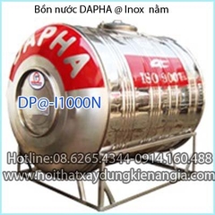 Bồn nước @inox nằm DAPHA DP@_I1000N