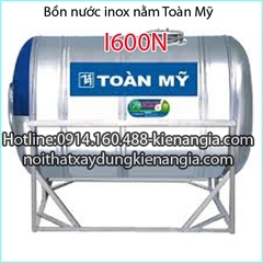 Bồn nước inox nằm Toàn Mỹ I600N
