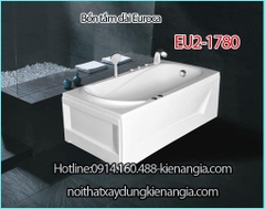 Bồn tắm dài chân yếm Crystal EUROCA EU2-1780