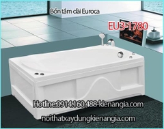 Bồn tắm dài chân yếm Crystal EUROCA EU3-1780
