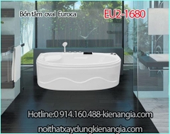 Bồn tắm đặt sàn Oval Crystal EUROCA EU2-1680