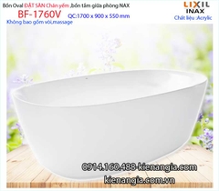 Bồn tắm Inax đặt sànbồn tắm lập thể  INAX-BF-1760V