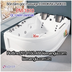 Bồn tắm massage đôi góc Nofer PM-1010