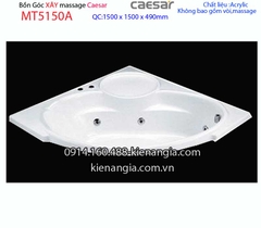 Bồn tắm massage góc xây 15 mét Caesar-MT5150A