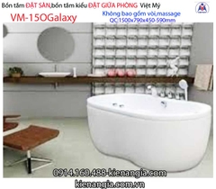 Bồn tắm oval Đặt sàn galaxy Việt Mỹ VM-15OGalaxy
