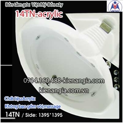 Bồn xâybồn tắm góc 14 mét Việt Mỹ Acrylic VM14TNAcrylic