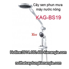 Cây sen phun mưa máy nước nóng KAG-BS19