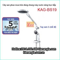 Cây sen phun mưa máy nước nóng KAG-BS19