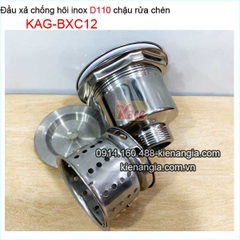 Đầu xả chậu rửa chén Inox KAG-BXC12