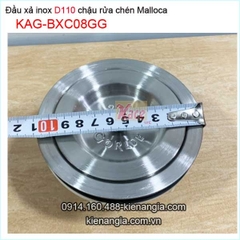 Đầu xả inox SUS304 chậu rửa chén Gorlde tốt D110 KAG-BXC08GG