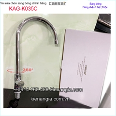 Vòi chậu rửa chén,vòi bếp lạnh Caesar K035C