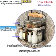 Kệ treo gia vị 2 tầng EUROGOLD KAG-ED226