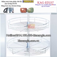 Kệ xoay toàn phần tủ bếp 800 EUROGOLD-KAG-ED237