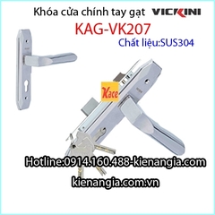 Khóa cửa tay gạt sus 304 VICKINI KAG-VK215