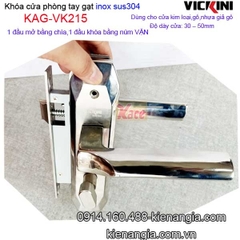 Khóa cửa tay gạt sus 304 VICKINI KAG-VK215