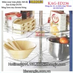 Mâm xoay toàn phần tủ bếp D700 EUROGOLD-KAG-ED236