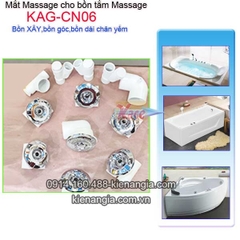 Mắt massage bồn tắm massage KAG-CN06