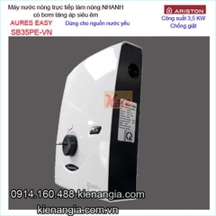 Máy nước nóng bơm siêu êm ARISTON-AURES-EASY KAG-SB35PE-VN