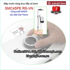 Máy nước nóng có bơm phun mưa Ariston KAG-SMC45PE-RS-VN