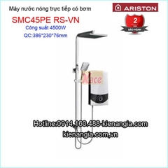 Máy nước nóng có bơm phun mưa Ariston KAG-SMC45PE-RS-VN