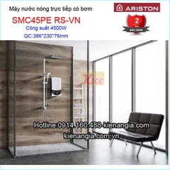 Máy nước nóng có bơm phun mưa Ariston KAG-SMC45PE-RS-VN