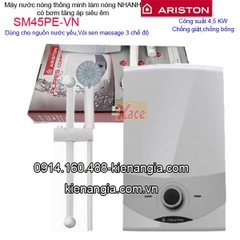 Máy nước nóng có bơm siêu êm Ariston KAG-SM45PE-VN