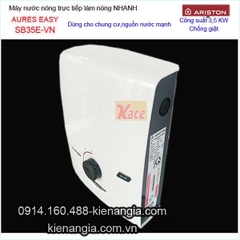 Máy nước nóng không bơm Ariston AURES EASY KAG-SB35E-VN