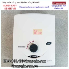 Máy nước nóng không bơm Ariston AURES EASY KAG-SB35E-VN
