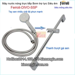 Máy nước nóng trực tiếp có bơm Ferroli KAG-DIVO-SSP 4.5S