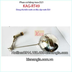 Phao cơ inox d21 KAG-RT49