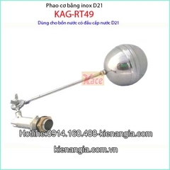 Phao cơ inox d21 KAG-RT49