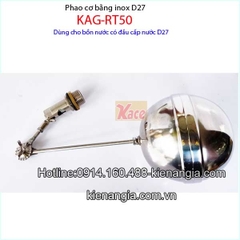 Phao cơ inox d27 KAG-RT50