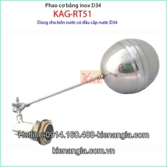 Phao cơ inox d34 KAG-RT51