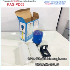 Phao điện tự ngắt chống tràn bồn nước inox ,nhựa KAG-PD03