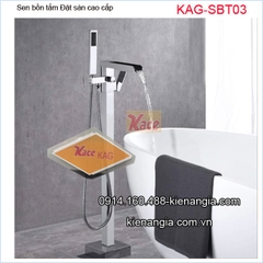 Sen tắm đặt sàn vuông cao cấp KAG-SBT03