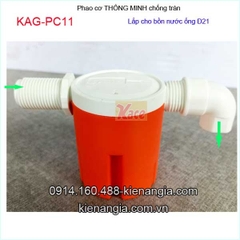 Van phao cơ thông minh bồn nước D21-KAG-PC11