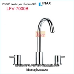 Vòi 3 lỗ lavabo âm bànvòi bồn tắm INAX LFV-7000B