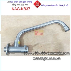 Vòi lạnh âm tườngvòi xả bồn tắm inox sus304 KAG-KB37