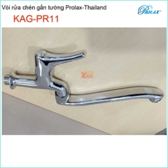 Vòi bếp lạnh âm tường,vòi xả bồn Prolax Thailand KAG-PR11