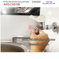 Vòi bếp âm tườngvòi xả bồn tắm Caesar KAG-CAS100